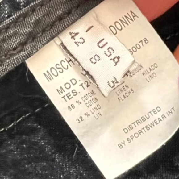 MOSCHINO Mid-Rise Cropped Jeans - Picture 7 of 9